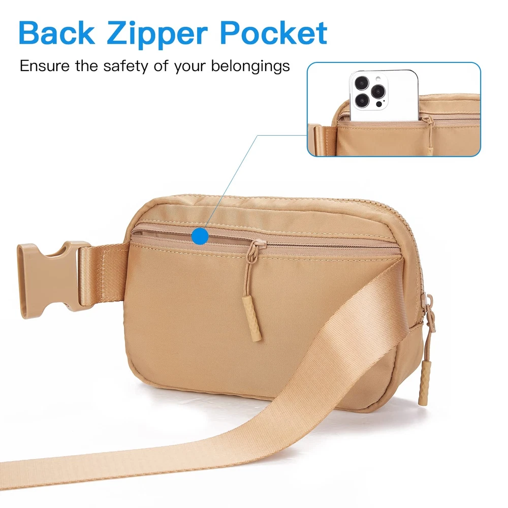 Belt Bag for Women Men Fashionable Crossbody Fanny Pack for Women Waist Bag w...