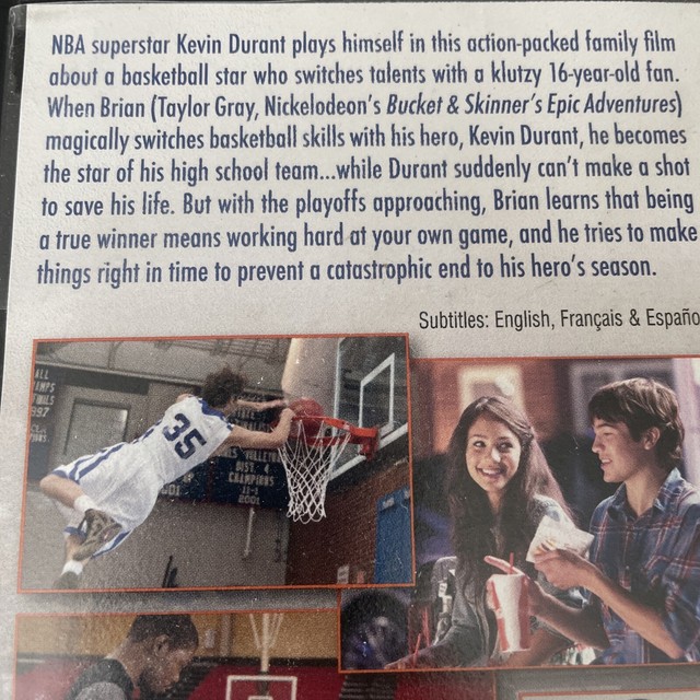 Thunderstruck DVD Movie Thunder Struck Kevin Durant 2012 Taylor Gray Basketball for sale online