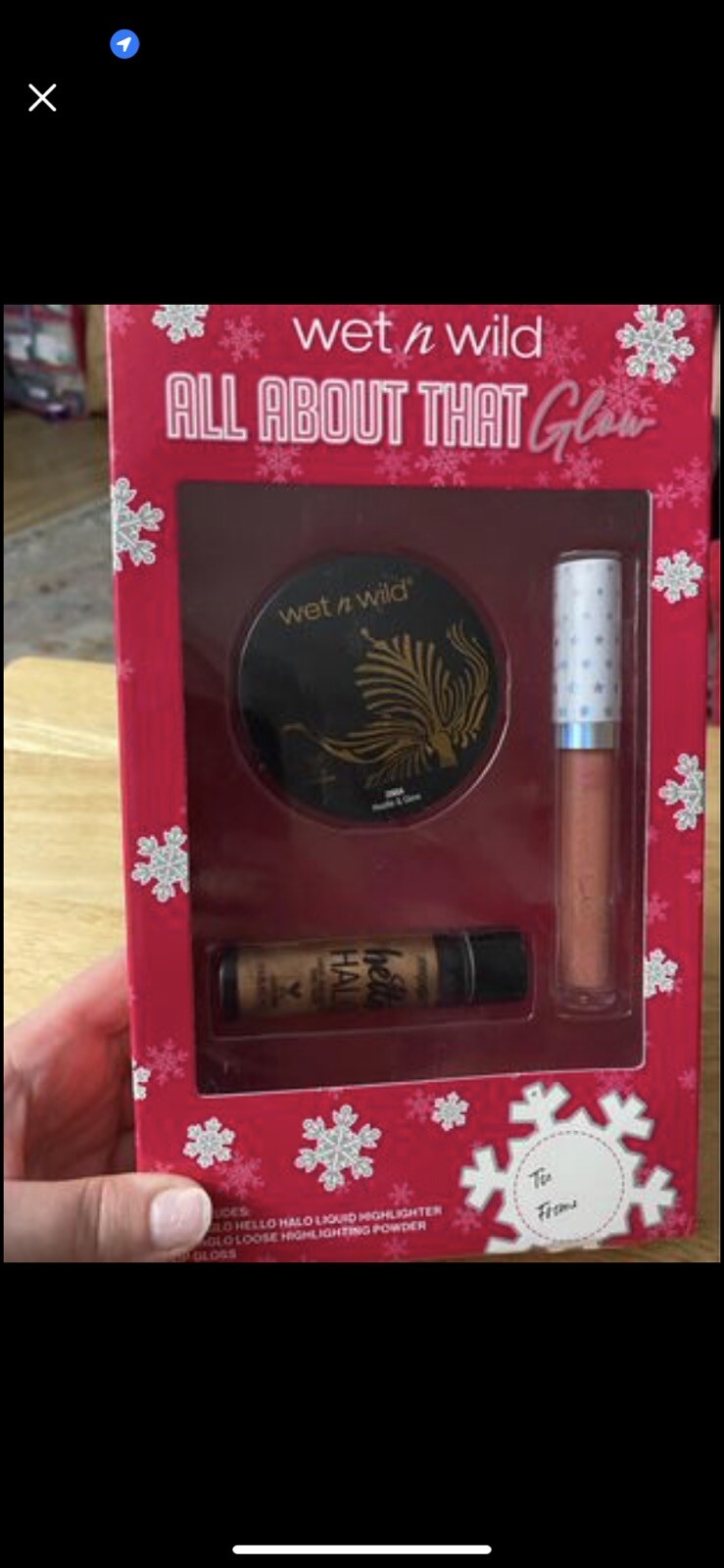 Highlighter Powder, Highlighter Liquid And Lip Gloss,-image