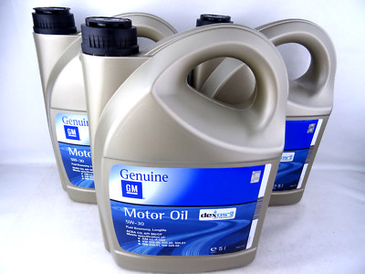Original Opel GM Dexos 2 Motoröl Longlife 5W30 5W-30 MB 229.51/ 229.52 3x5Liter