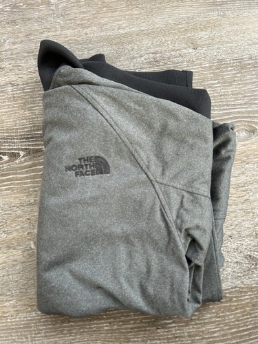 NEW NORTH FACE Full Zip Tech Fleece Jacket Cadet Collar Company Logo Gray Small - Picture 9 of 11