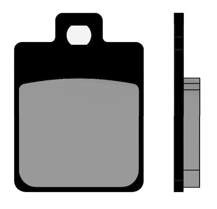 PASTIGLIE FRENO ORGANICHE 3014 PIAGGIO NRG POWER DD 50 2005 2017