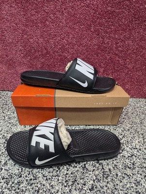 Vintage 2006 Nike Benassi Slide Sandals New In Box Size 17