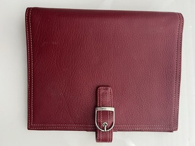 Daytimer Malibu Echtleder Folio Vintage Organizer.