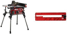 SKIL 15 Amp 10" Portable Jobsite Table Saw with Folding Stand  Dado Plate