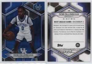 2023-24 Bowman U Best Blue Refractor /150 Rob Dillingham #40