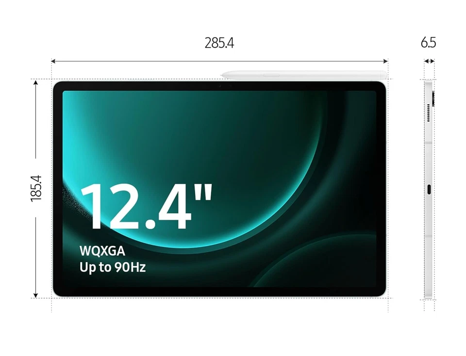 Samsung Galaxy Tab S9 FE+ Plus X610 - WIFI - 128GB - 12.4'' Tablet - BRAND NEW - Image 4 of 4