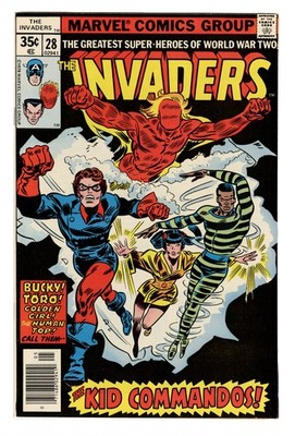 Marvel - INVADERS, THE #28 - Grade 9.6 - Comic Book