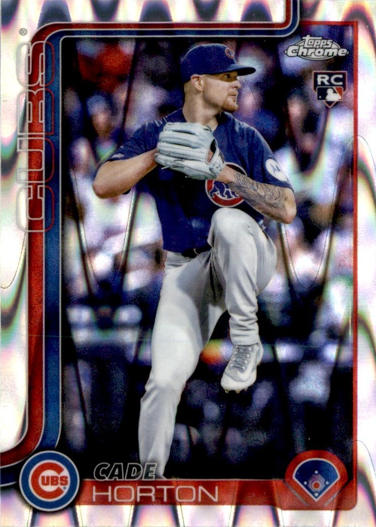 Cade Horton 2025 Topps Chrome Update Raywave Refractor RC #USC63 Chicago Cubs