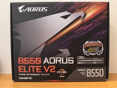 Gigabyte B550 AORUS ELITE V2 Rev 1.0 AM4 DDR4 ATX Gaming Motherboard PCIe 4.0