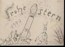 (2392)   Frohe Ostern 1940 als FP aus Norwegen
