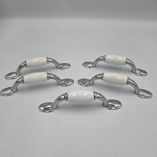 5 Liberty 3406 Chrome & White Ceramic Cabinet...
