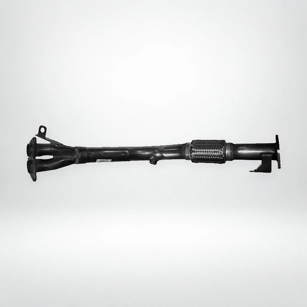 Abgasrohr Auspuffrohr Hosenrohr / Flexrohr FüR Mitsubishi Shogun Pinin 2L-image