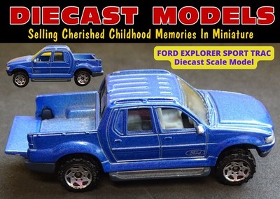 SCHÖNER FORD EXPLORER SPORT TRAC MATCHBOX DIECAST MODELL PICK-UP TRUCK IM MASSSTAB 1:69