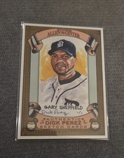2007 Topps Allen & Ginter's - Dick Perez Sketch Cards Gary Sheffield #10