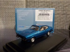 Ford Capri MkIII Cosmos Blue Metallic, Model Cars, Oxford 1/76 76CAP010