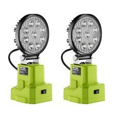 Cordless Led Work Light Flashlight For Ryobi 18v One Plus Li-ion 27w Or Battery Cordless Led Work Light Flashlight For Ryobi 18v One Plus Li-ion 27w Or Battery