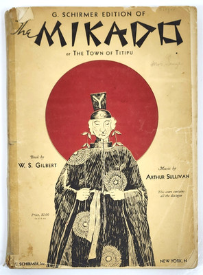 The Mikado of The Town of Titipu-Gilbert and Sullivan-B. Treharne VTG Schirmer