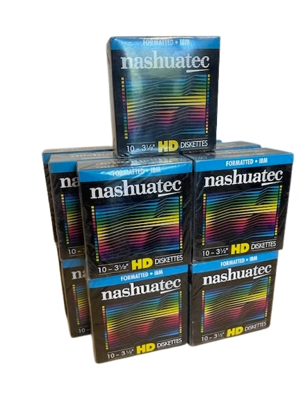 140 PCS 3,5 Diskettes 2HD 1,44MB [USED] for vintage PC