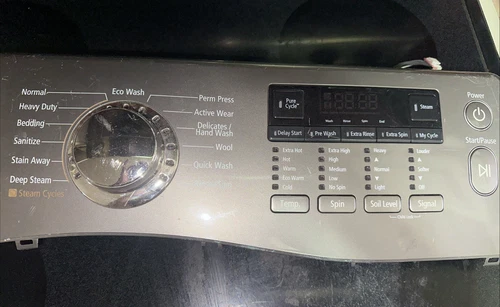 Samsung Washer DC97-17194B DC92-00773N Control Panel Used