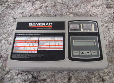 Generac 0H7668C Nexus Generator Controller Control Panel Used Free Shipping