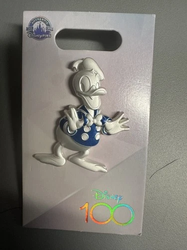 Disney Platinum 100 Years of Wonder 100th Anniversary Donald Duck D100 Pin
