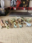 Jurassic World Dinosaur Miniature Lot Of 20 Used