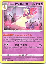 Hisuian Typhlosion 052/189 SWSH10: Astral Radiance Holo Pokemon
