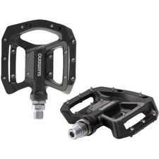 Shimano PD-GR500 Flat Pedals (Pair) - Black - MTB / Mountain Bike / Trail
