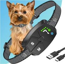 Smart Anti-Bark Collar 4 Training Modes Rechargeable Safe Adjustable Small Dogs