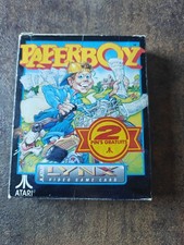 Atari Lynx Game Paperboy