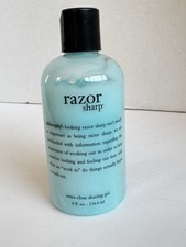 Philosophy Razor Sharp Extra Close Silicone Shaving Gel 8 fl. oz. FAST SHIPPING