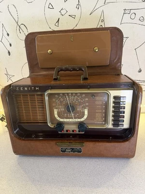 Zenith Trans-Oceanic R-520/URR Radio. 1953. Extrem Rare In Super Condition - Bild 1 von 4