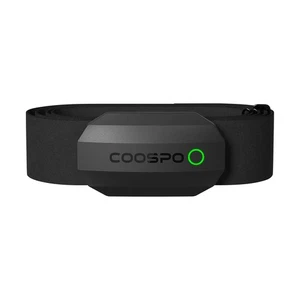 COOSPO Heart Rate Monitor Chest Strap,Bluetooth 5.9 x 3.5 x 1.3 cm, Black 