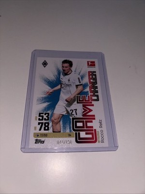Match Attax Bundesliga 25/26 Rocco Reitz Game Changer Parallel 044/150 Gladbach