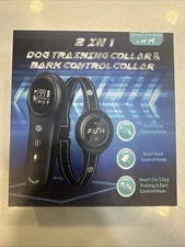 Colofrog 2 In 1 DOG TRAINING COLLAR & BARK CONTROL 🐕 Brand New/never Used 