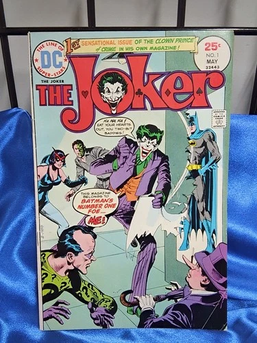 The Joker #1 Premiere Issue DC Comics 1st Solo Series 1975 Vintage Comic.