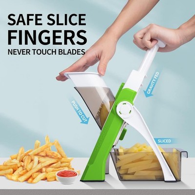 5 in 1 Slicer Gemüseschneider Veggie Multifunktion Küchen Schneide Universal DE