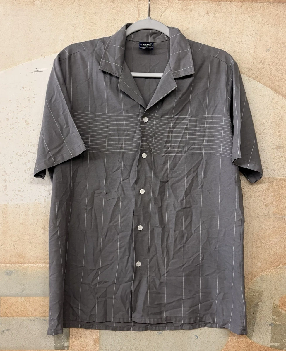 Button-Front Vintage Casual Shirts for Men for sale | eBay