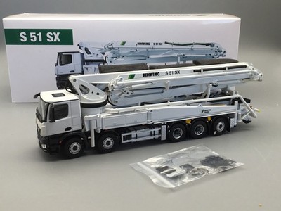 Baufahrzeuge 1:50 NZG S 51 SX  Mercedes Benz Betonpumpe Schwing Stetter mit OVP