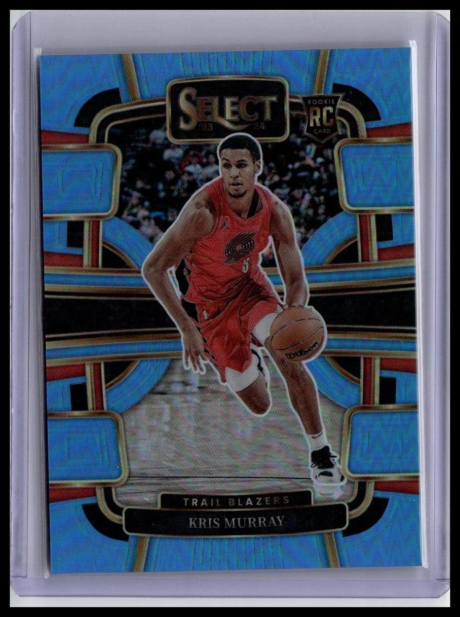 2023-24 Panini Select #91 Kris Murray Light Blue Prizms #/299