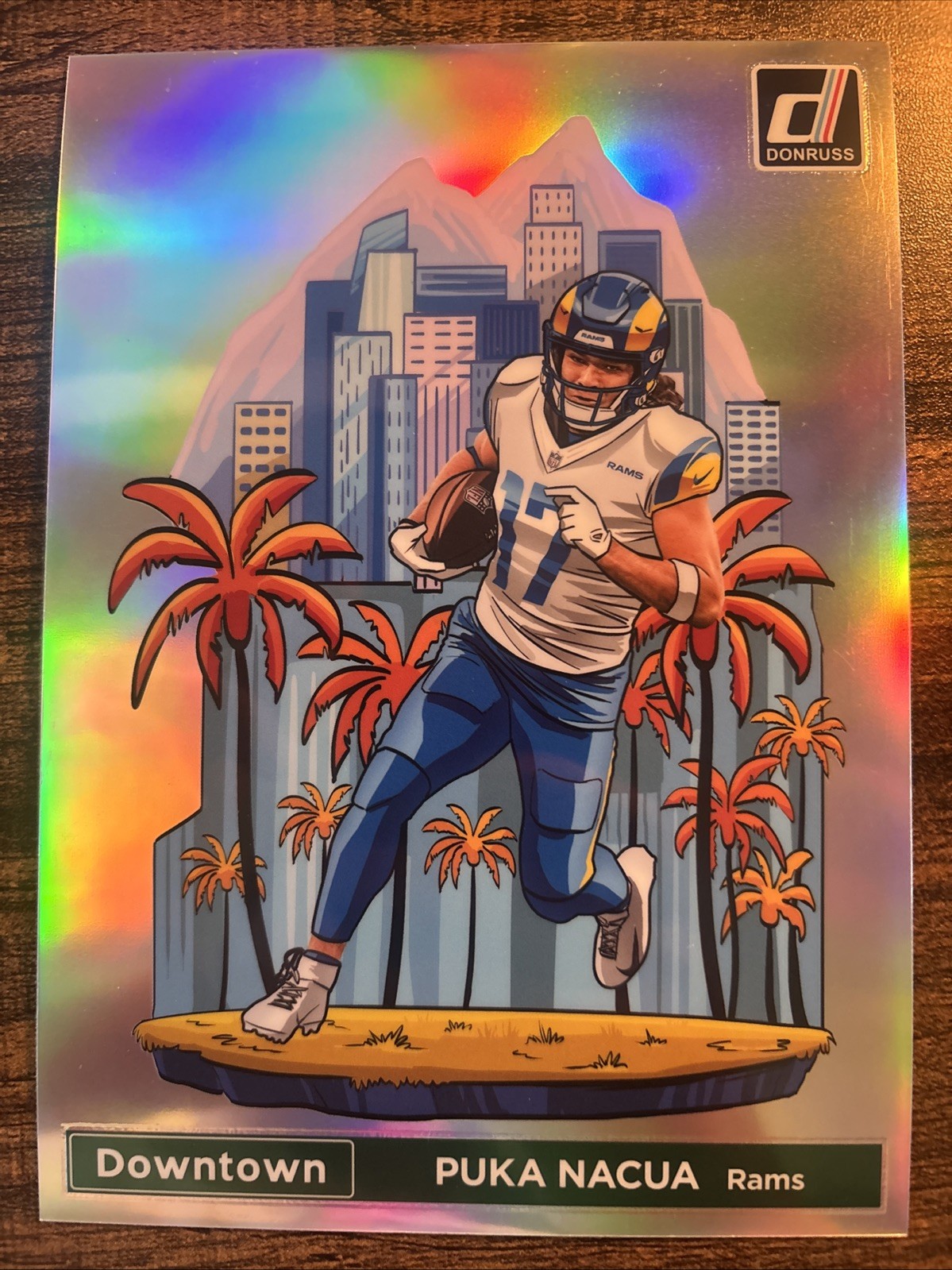2024 Panini Donruss - Downtown! Puka Nacua #20 Oversized