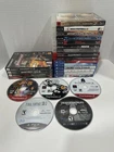PlayStation Game Lot Of 24 Games Only — Ps2, PS3, PS4 — All Untested