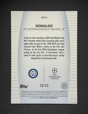 Ronaldo (R9) 💥⚽ BEST OF THE BEST: UCL LEGENDS GOLD /50! 2024-25