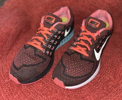 Nike Women's Zoom Structure 18 Sz 9 M Sneakers, Hyper Punch