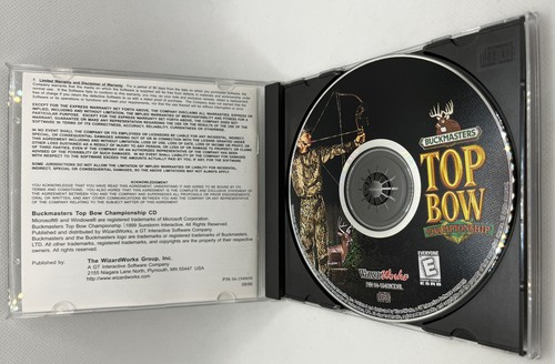 📦 Buckmasters: Top Bow Championship (PC CD-ROM, Jewel Case) - Picture 3 of 5