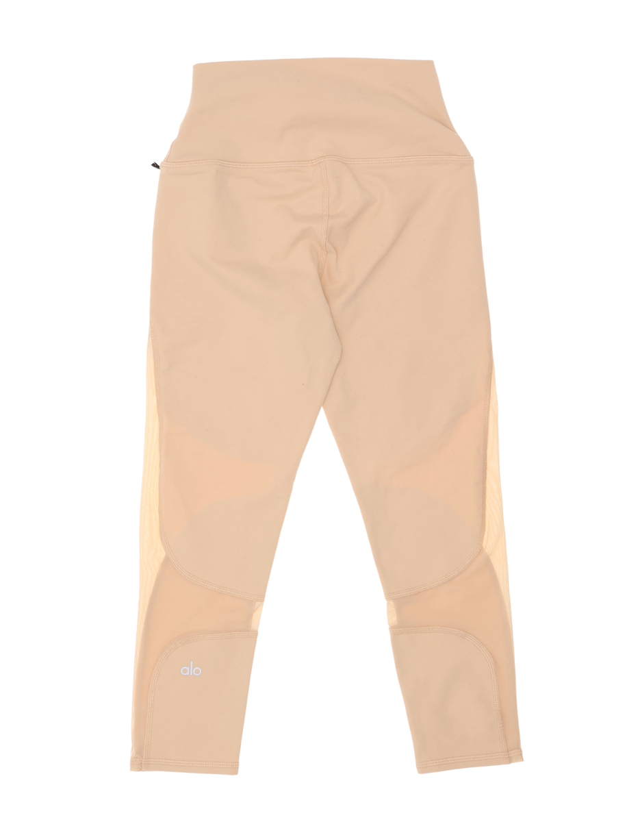 ALO L120630 High-Waist Coast Capris Nectar Women's Capris Size XS