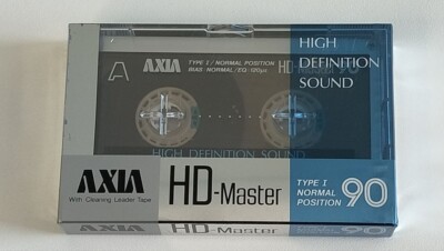 AXIA HD-Master 90 Tape Cassette SEALED Japan Market