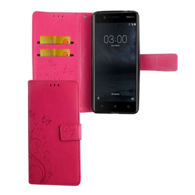 Handyhülle Schutz Case für Nokia 3.1 Cover Tasche Wallet Etui Handyhülle Bumper
