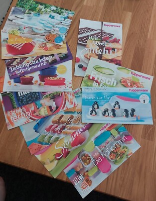 Tupperware Kataloge Flyer 2007 - 2020